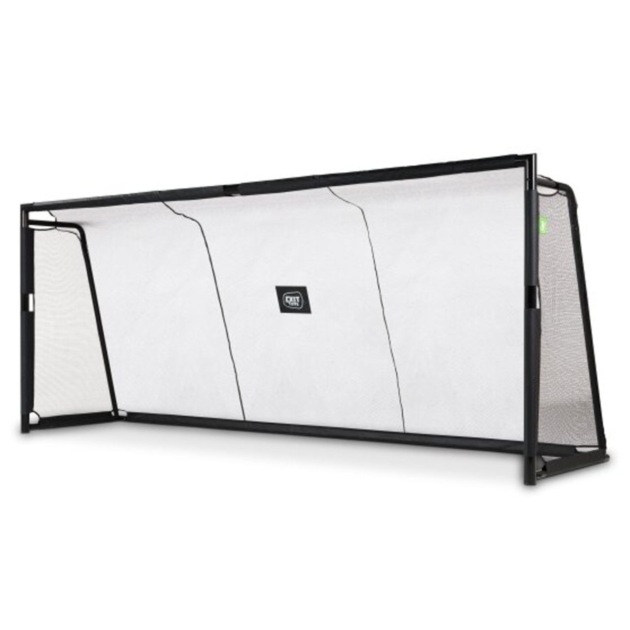 Sport EXIT Toys Voetbaldoelen | Exit Forza Stalen Voetbaldoel 500X200Cm - Zwart