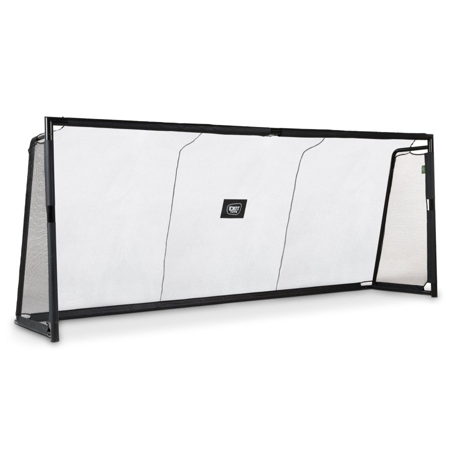 Sport EXIT Toys Voetbaldoelen | Exit Forza Stalen Voetbaldoel 500X200Cm - Zwart