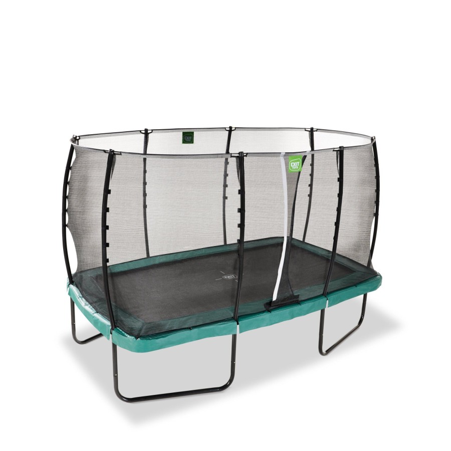 Trampolines EXIT Toys Rechthoekige Trampolines | Exit Allure Classic Trampoline 214X366Cm - Groen