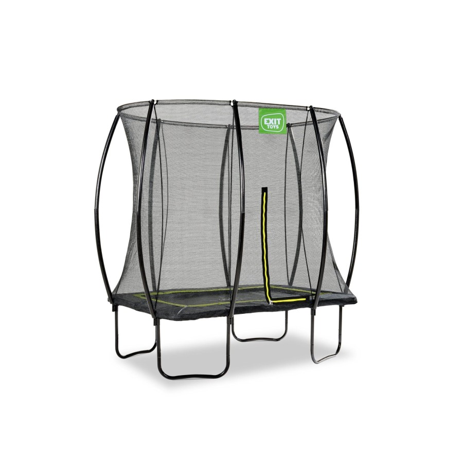 Trampolines EXIT Toys Rechthoekige Trampolines | Exit Silhouette Trampoline 153X214Cm - Zwart