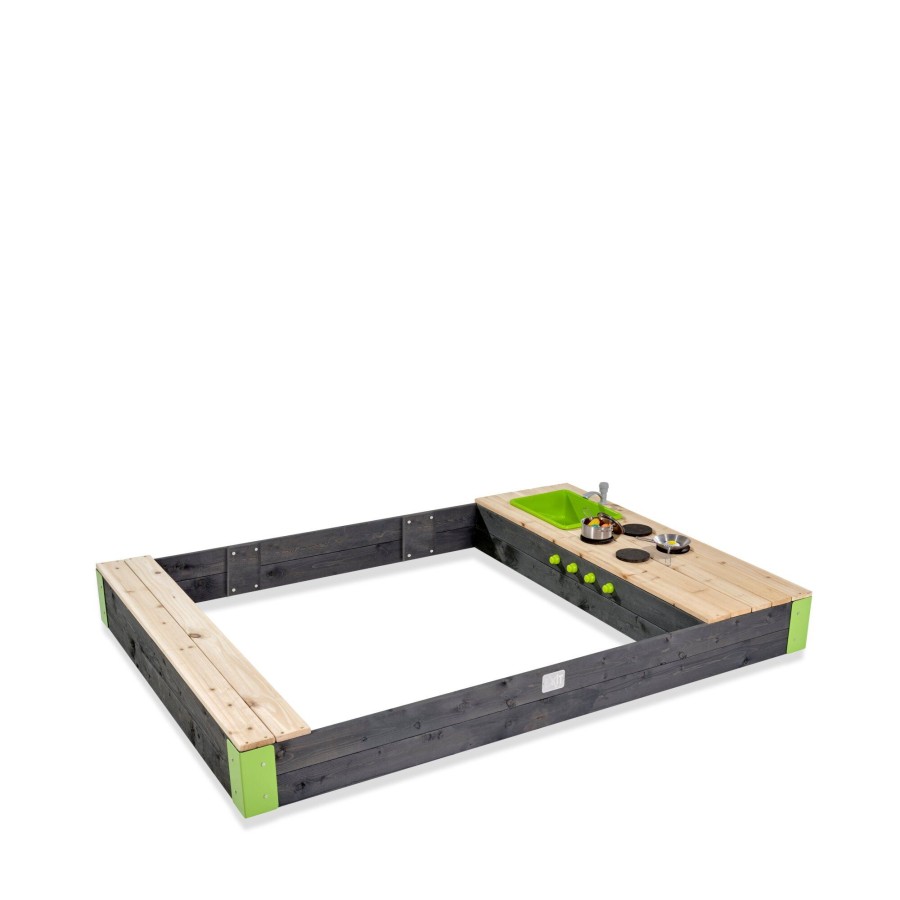 Zand- & Waterspeelgoed EXIT Toys | Exit Aksent Houten Zandbak 200X140