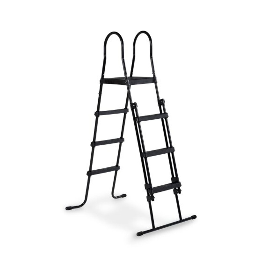 Zwembaden & Spa'S EXIT Toys Zwembad Accessoires | Exit Zwembadtrap Voor Framehoogte Van 108-122Cm - Zwart