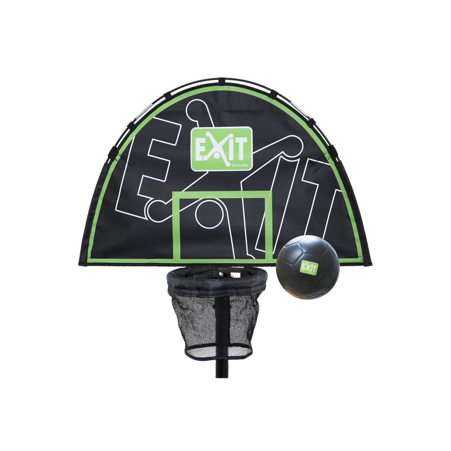 Trampolines EXIT Toys Trampoline Accessoires | Exit Trampoline Basket (O25-38Mm) - Groen/Zwart