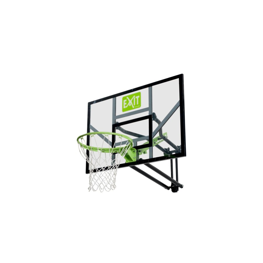 Sport EXIT Toys Basketbalpalen En -Borden | Exit Galaxy Basketbalbord Voor Muurmontage - Groen/Zwart