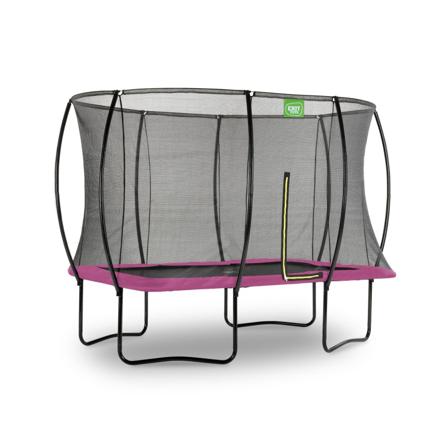 Trampolines EXIT Toys Rechthoekige Trampolines | Exit Silhouette Trampoline 244X366Cm - Roze