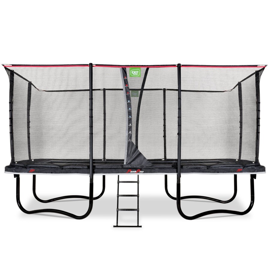 Trampolines EXIT Toys Rechthoekige Trampolines | Exit Peakpro Trampoline 305X519Cm - Zwart