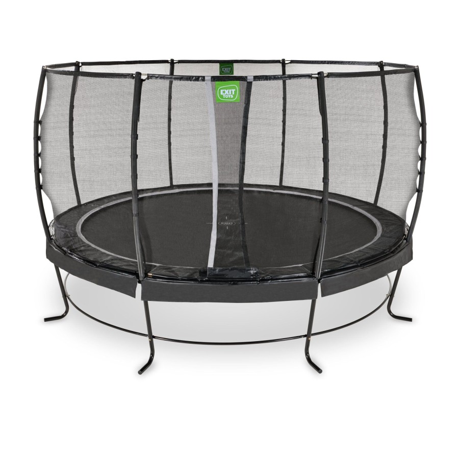 Trampolines EXIT Toys Ronde Trampolines | Exit Lotus Premium Trampoline O427Cm - Zwart