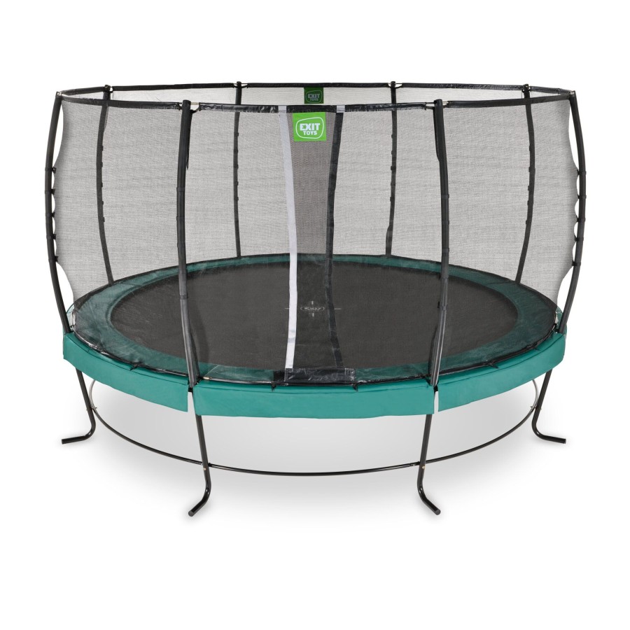 Trampolines EXIT Toys Ronde Trampolines | Exit Lotus Premium Trampoline O427Cm - Groen