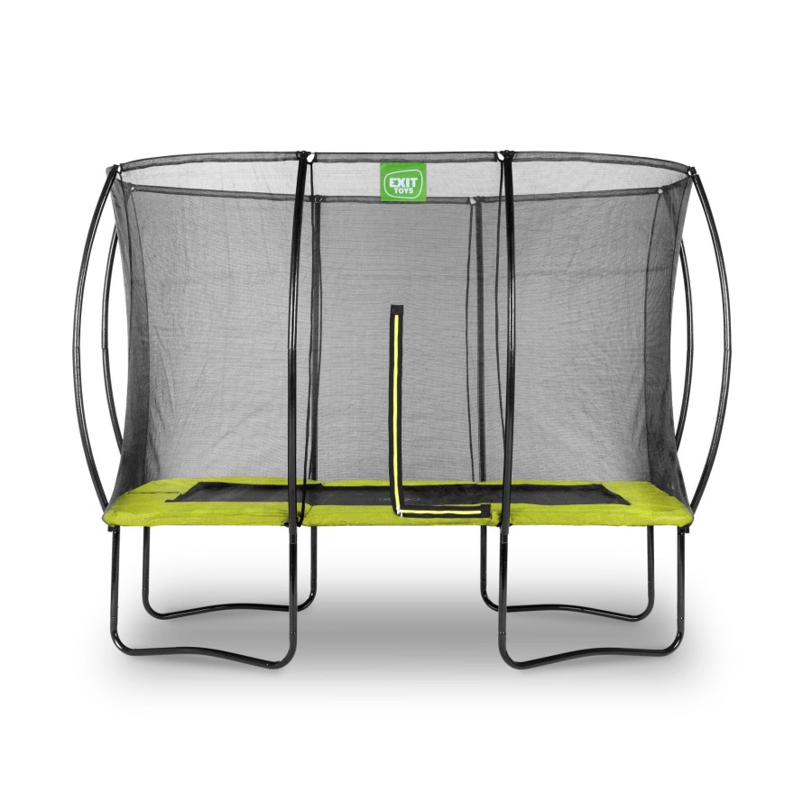 Trampolines EXIT Toys Rechthoekige Trampolines | Exit Silhouette Trampoline 214X305Cm - Groen