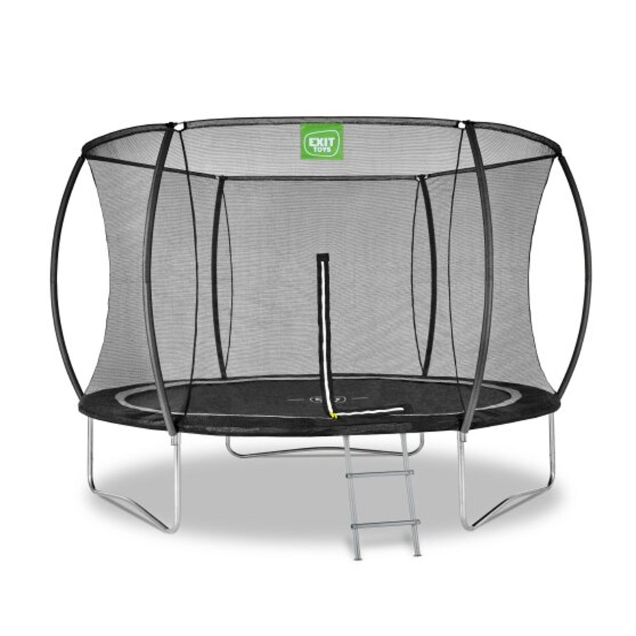 Trampolines EXIT Toys Ronde Trampolines | Exit Black Edition Trampoline O305Cm - Zwart