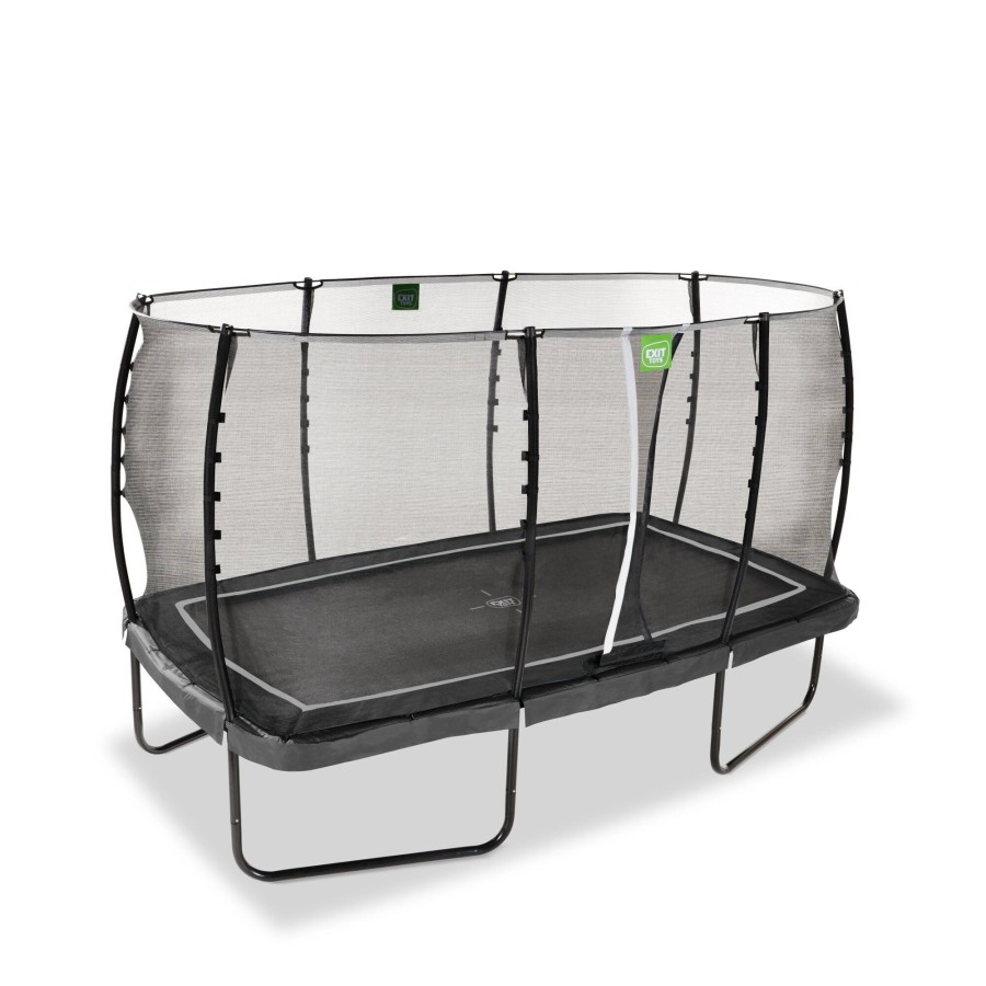 Trampolines EXIT Toys Rechthoekige Trampolines | Exit Allure Classic Trampoline 244X427Cm - Zwart