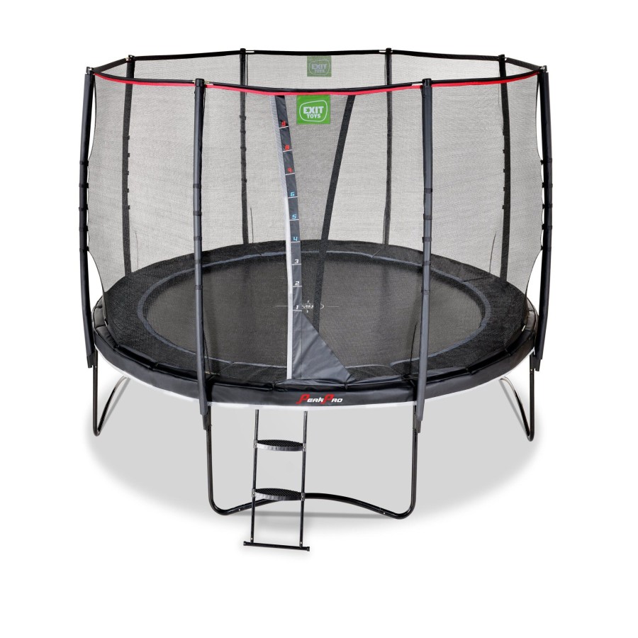 Trampolines EXIT Toys Ronde Trampolines | Exit Peakpro Trampoline O305Cm - Zwart