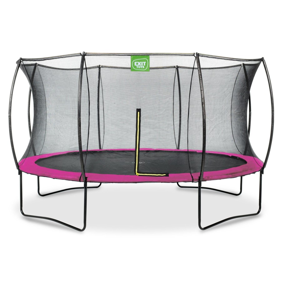 Trampolines EXIT Toys Ronde Trampolines | Exit Silhouette Trampoline O427Cm - Roze