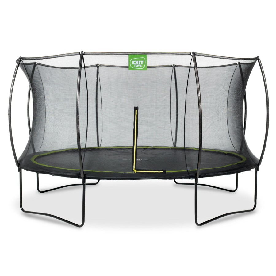 Trampolines EXIT Toys Ronde Trampolines | Exit Silhouette Trampoline O427Cm - Zwart