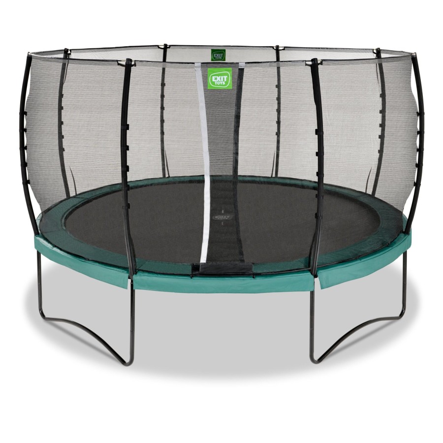 Trampolines EXIT Toys Ronde Trampolines | Exit Allure Classic Trampoline O427Cm - Groen