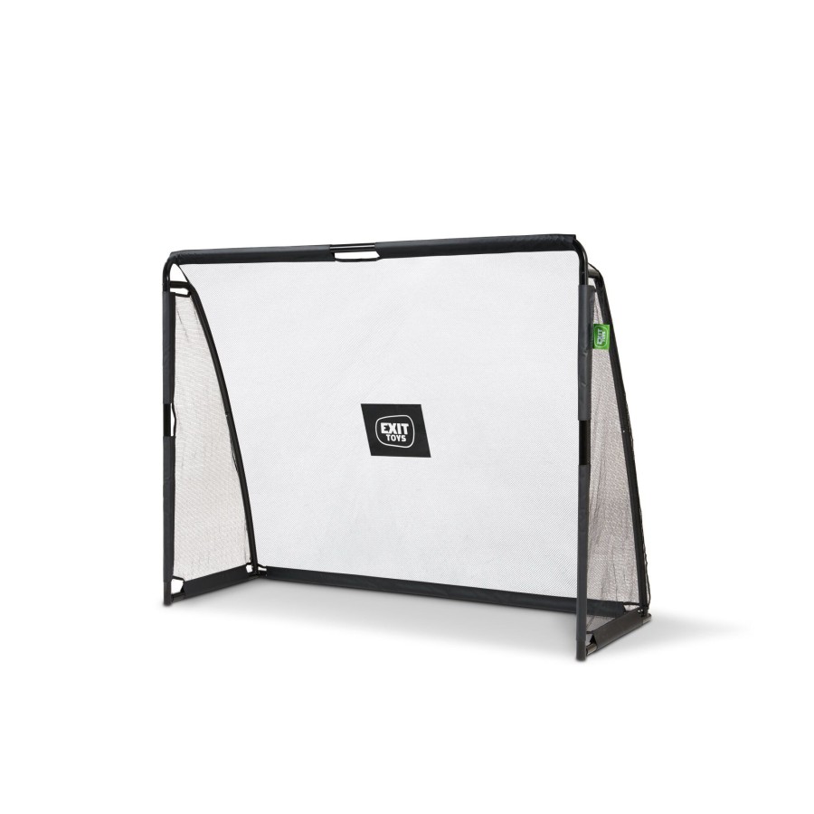 Sport EXIT Toys Voetbaldoelen | Exit Coppa Stalen Voetbaldoel 220X170Cm - Zwart