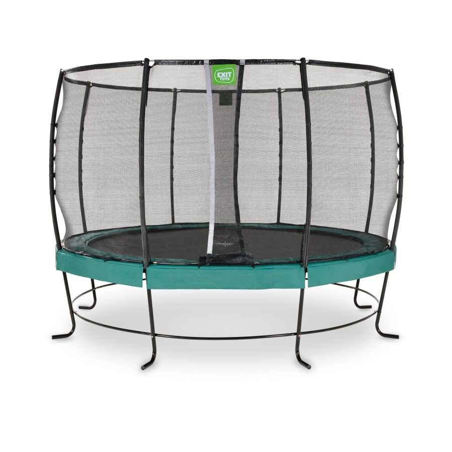 Trampolines EXIT Toys Ronde Trampolines | Exit Lotus Premium Trampoline O366Cm - Groen