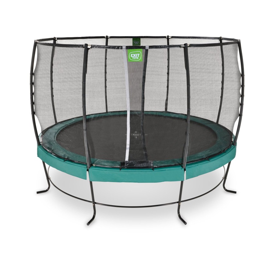 Trampolines EXIT Toys Ronde Trampolines | Exit Lotus Premium Trampoline O366Cm - Groen