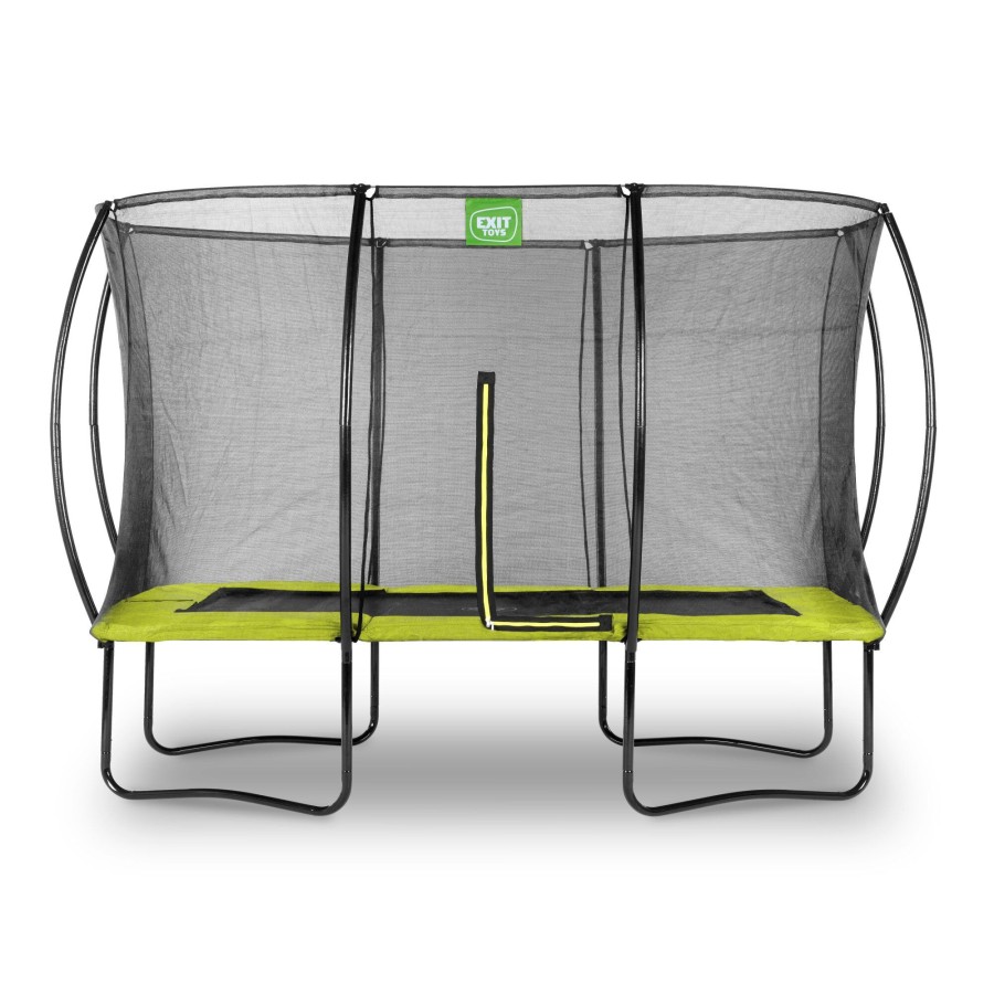 Trampolines EXIT Toys Rechthoekige Trampolines | Exit Silhouette Trampoline 244X366Cm - Groen