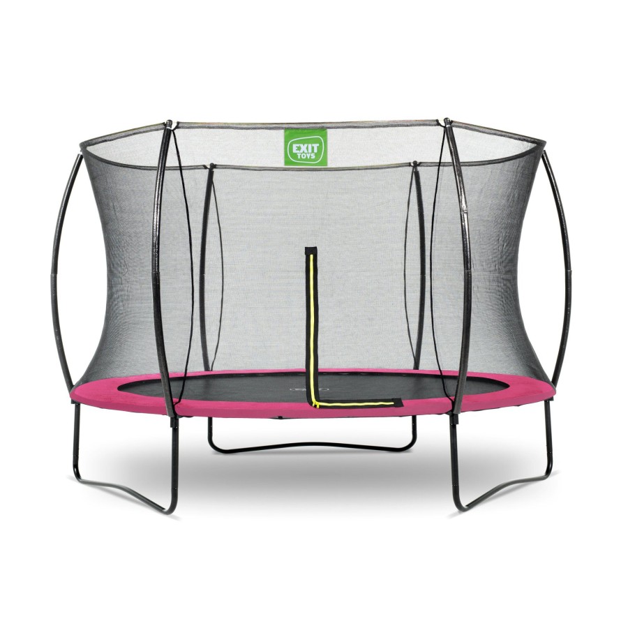 Trampolines EXIT Toys Ronde Trampolines | Exit Silhouette Trampoline O305Cm - Roze