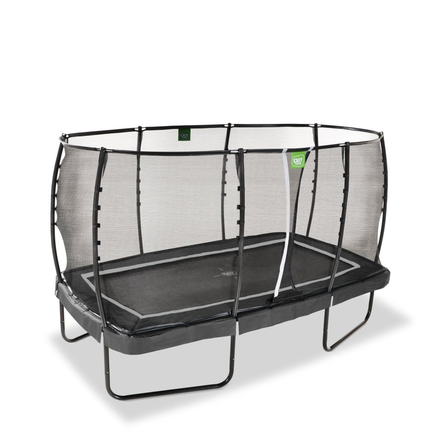 Trampolines EXIT Toys Rechthoekige Trampolines | Exit Allure Premium Trampoline 244X427Cm - Zwart