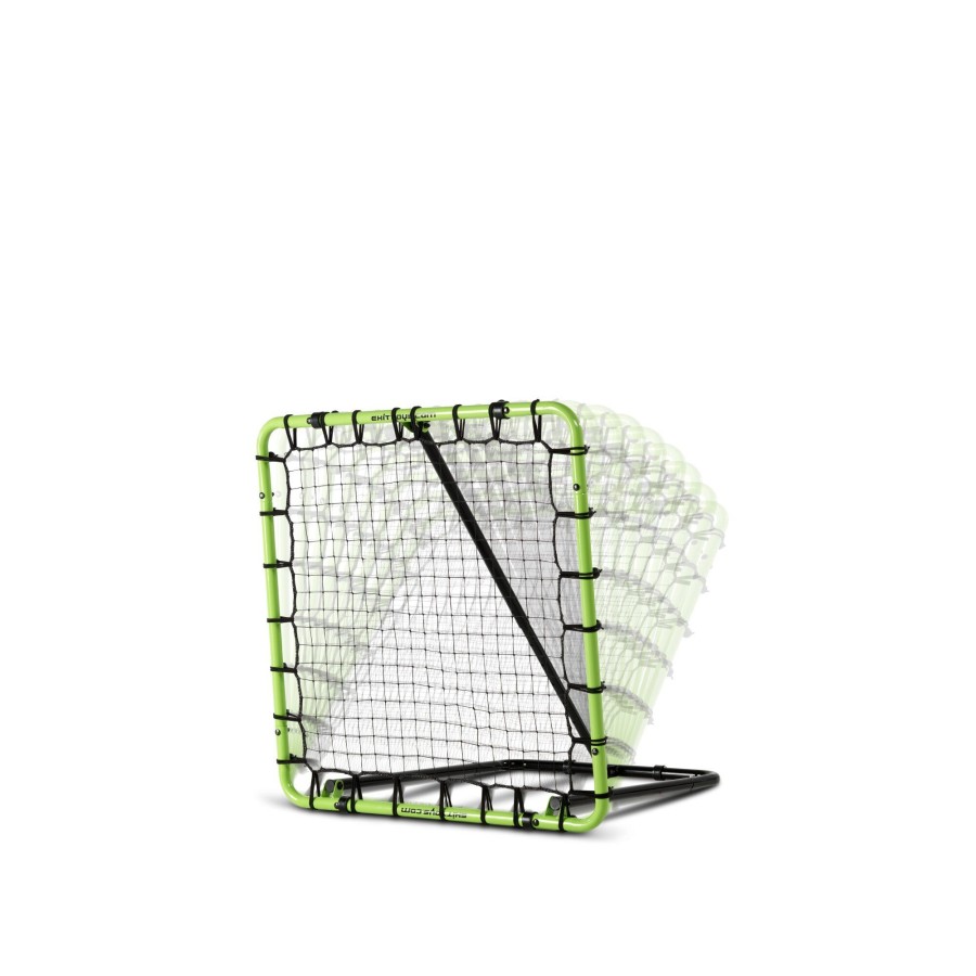 Sport EXIT Toys Rebounders | Exit Tempo Multisport Rebounder 100X100Cm - Groen/Zwart