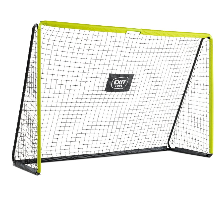 Sport EXIT Toys Voetbaldoelen | Exit Tempo Stalen Voetbaldoel 300X200Cm - Groen/Zwart