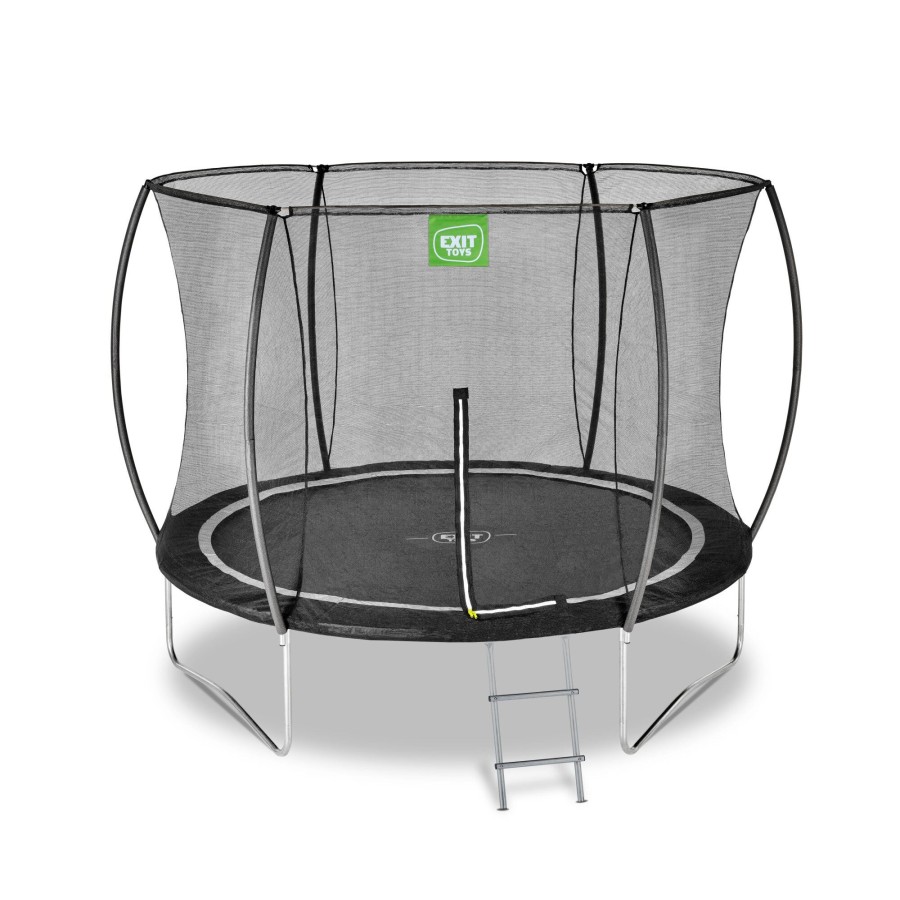 Trampolines EXIT Toys Ronde Trampolines | Exit Black Edition Trampoline O244Cm - Zwart