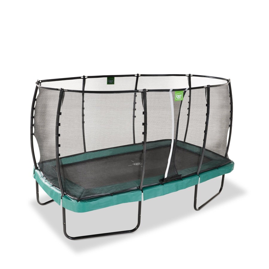 Trampolines EXIT Toys Rechthoekige Trampolines | Exit Allure Premium Trampoline 244X427Cm - Groen