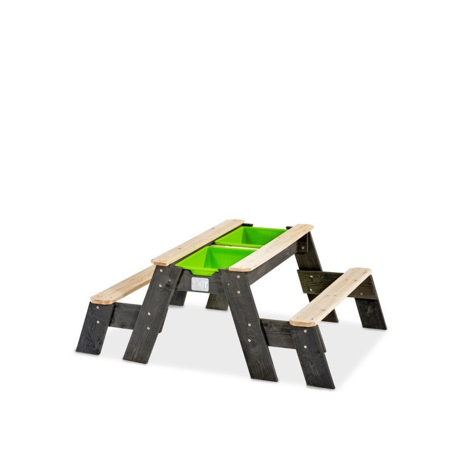 Zand- & Waterspeelgoed EXIT Toys | Exit Aksent Zand-, Water- En Picknicktafel (2 Bankjes)