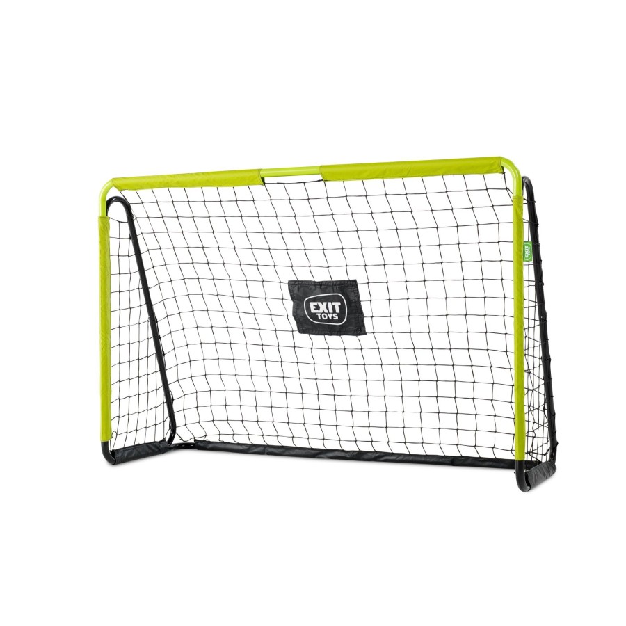 Sport EXIT Toys Voetbaldoelen | Exit Tempo Stalen Voetbaldoel 180X120Cm - Groen/Zwart