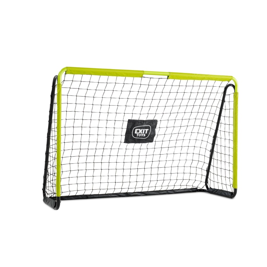 Sport EXIT Toys Voetbaldoelen | Exit Tempo Stalen Voetbaldoel 180X120Cm - Groen/Zwart