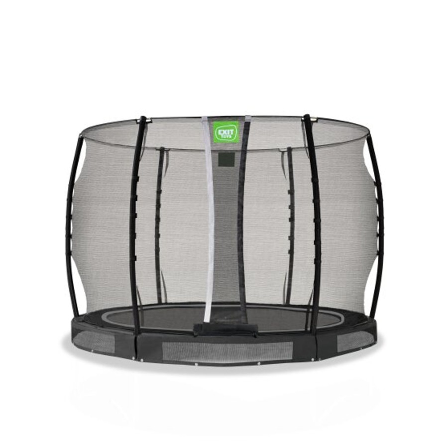 Trampolines EXIT Toys Ronde Trampolines | Exit Allure Classic Inground Trampoline O305Cm - Zwart