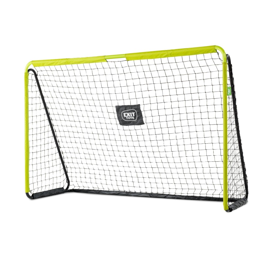 Sport EXIT Toys Voetbaldoelen | Exit Tempo Stalen Voetbaldoel 240X160Cm - Groen/Zwart