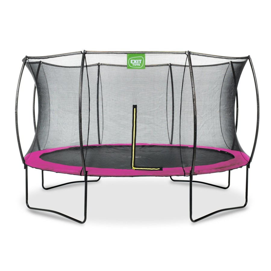 Trampolines EXIT Toys Ronde Trampolines | Exit Silhouette Trampoline O366Cm - Roze